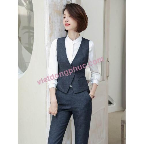 Đồng phục áo gile Nữ 85 Đồng phục áo gile Nữ 85